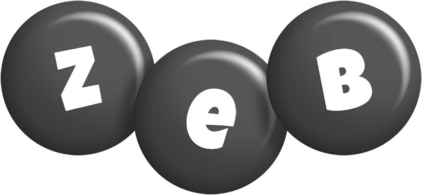 Zeb candy-black logo