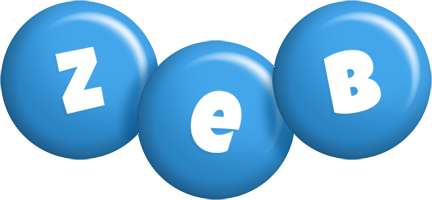 Zeb candy-blue logo