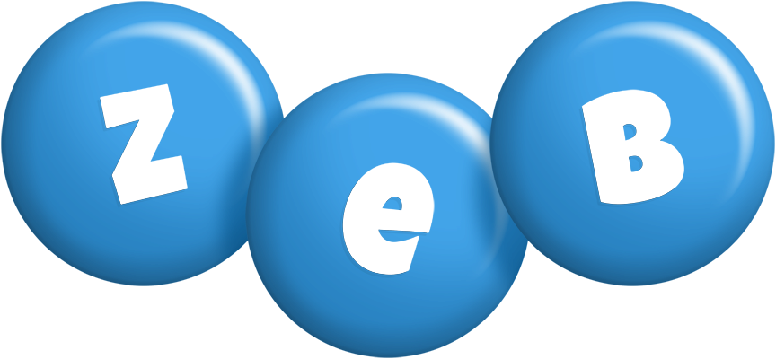 Zeb candy-blue logo