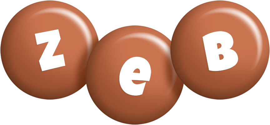 Zeb candy-brown logo