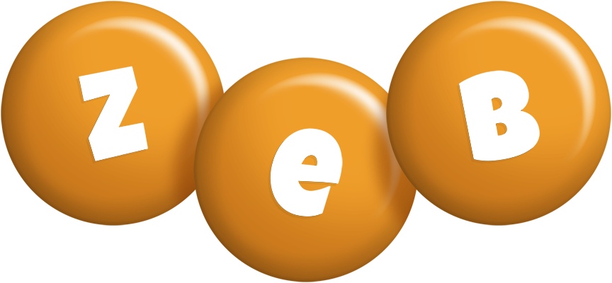 Zeb candy-orange logo