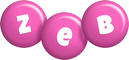 Zeb candy-pink logo