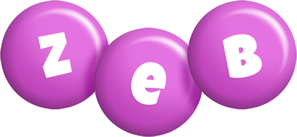 Zeb candy-purple logo