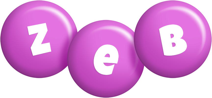 Zeb candy-purple logo