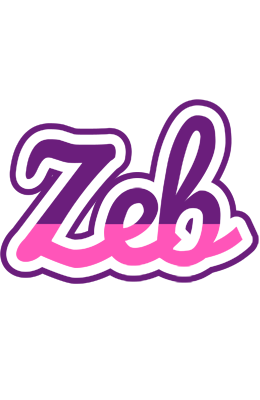 Zeb cheerful logo