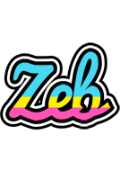 Zeb circus logo