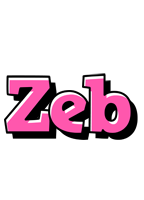 Zeb girlish logo