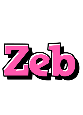 Zeb girlish logo