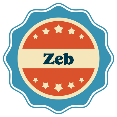 Zeb labels logo