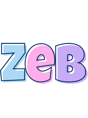 Zeb pastel logo