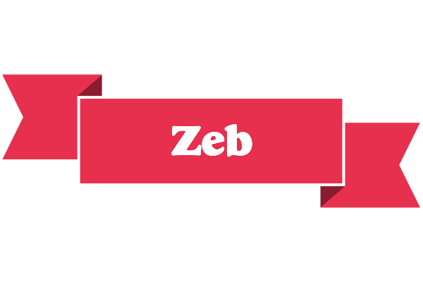 Zeb sale logo