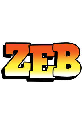Zeb sunset logo