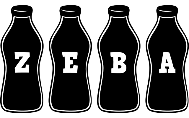 Zeba bottle logo