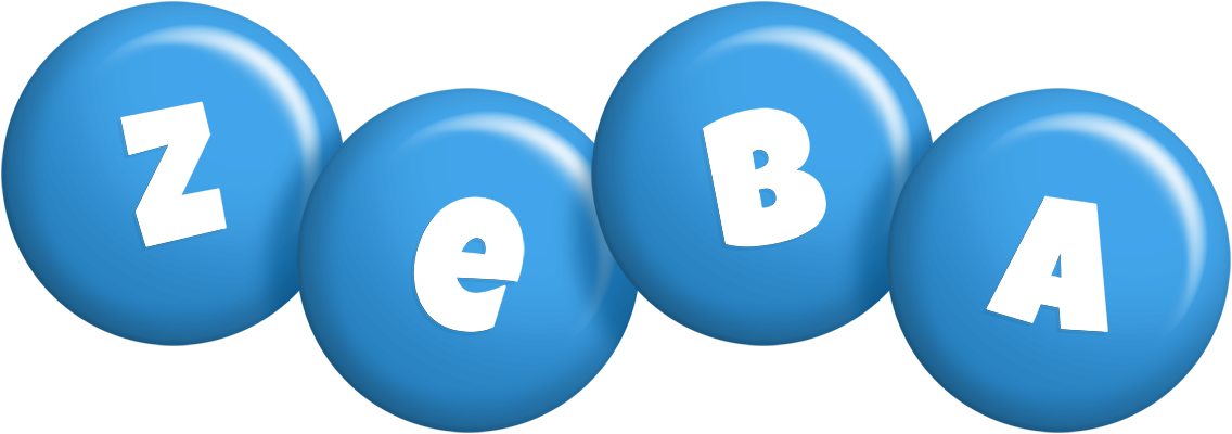 Zeba candy-blue logo