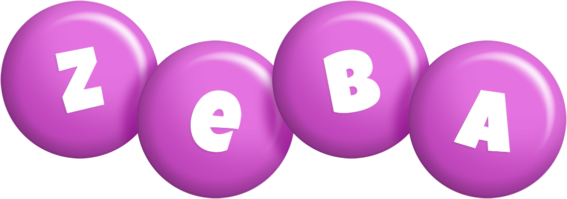 Zeba candy-purple logo