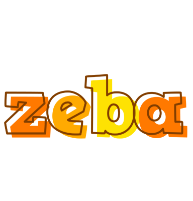 Zeba desert logo