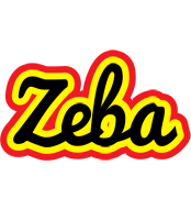 Zeba flaming logo