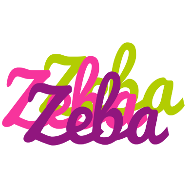 Zeba flowers logo