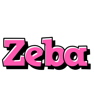 Zeba girlish logo