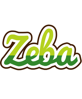 Zeba golfing logo