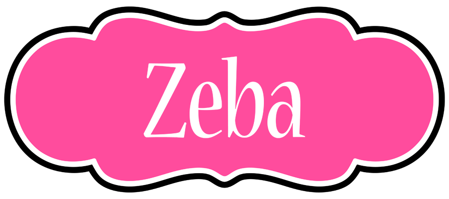 Zeba invitation logo