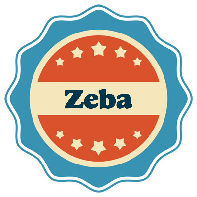 Zeba labels logo