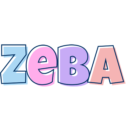 Zeba pastel logo