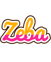 Zeba Logo Name Logo Generator Smoothie Summer Birthday