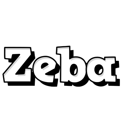 Zeba snowing logo