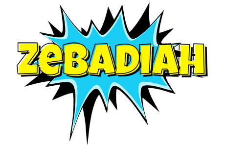 Zebadiah amazing logo