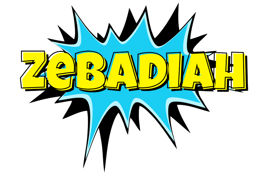 Zebadiah amazing logo