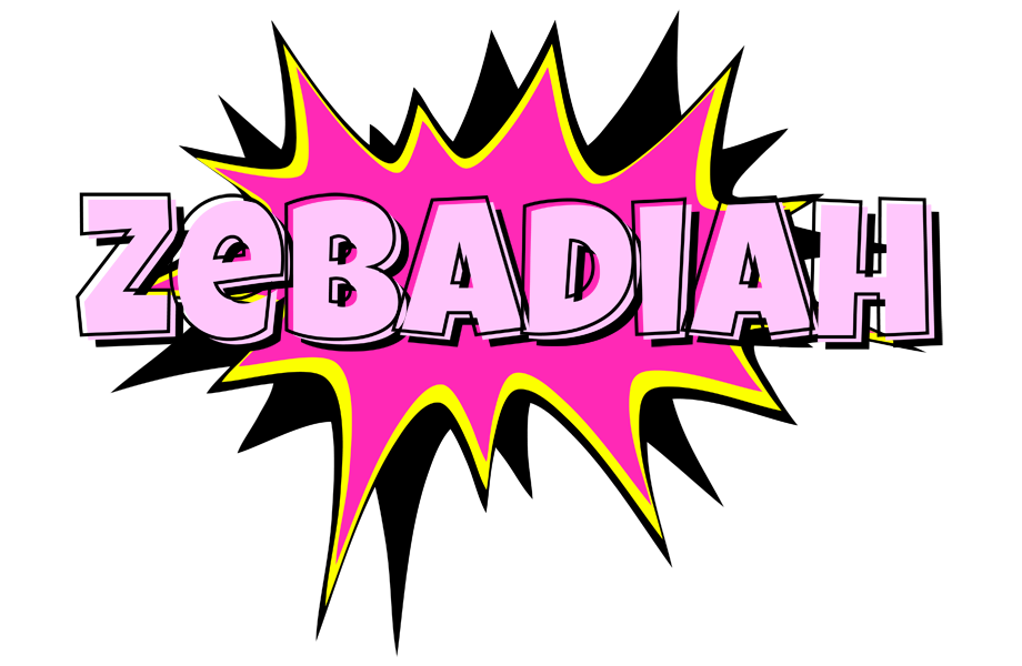 Zebadiah badabing logo
