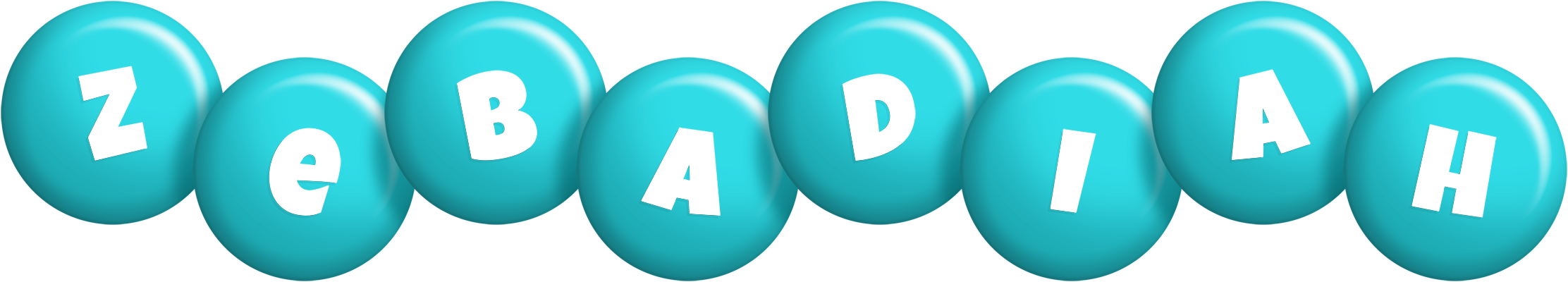 Zebadiah candy-azur logo