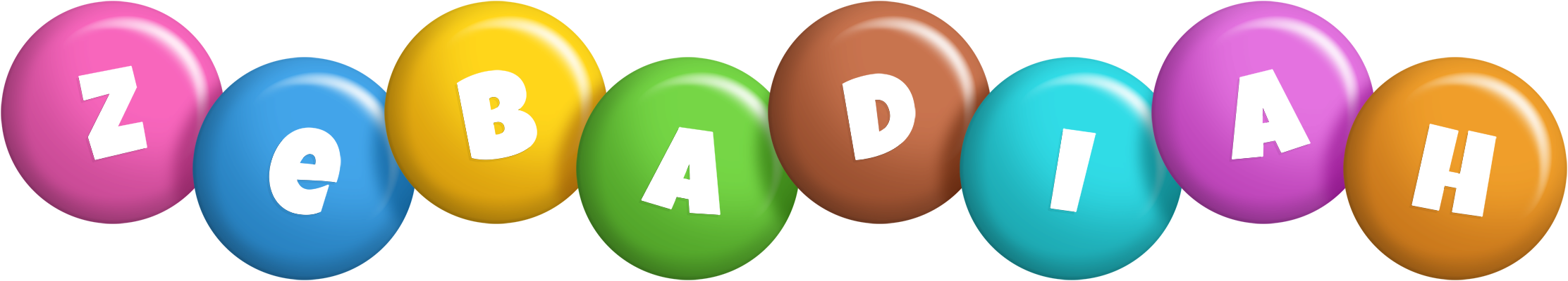 Zebadiah candy logo