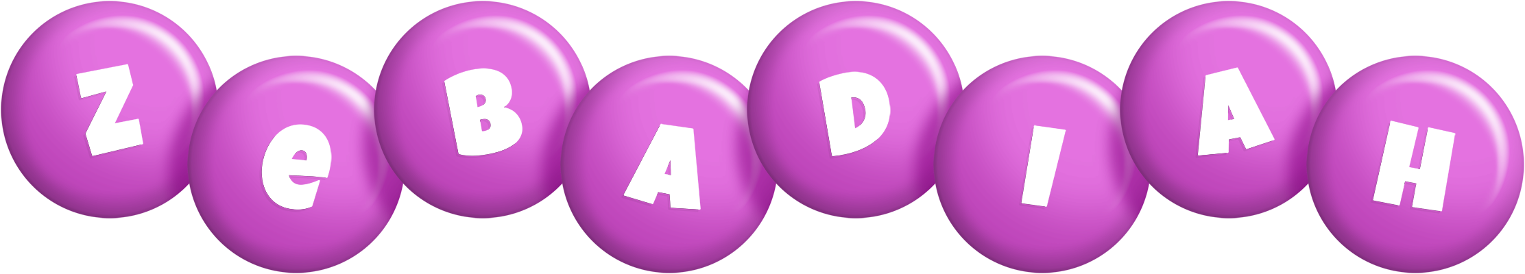 Zebadiah candy-purple logo
