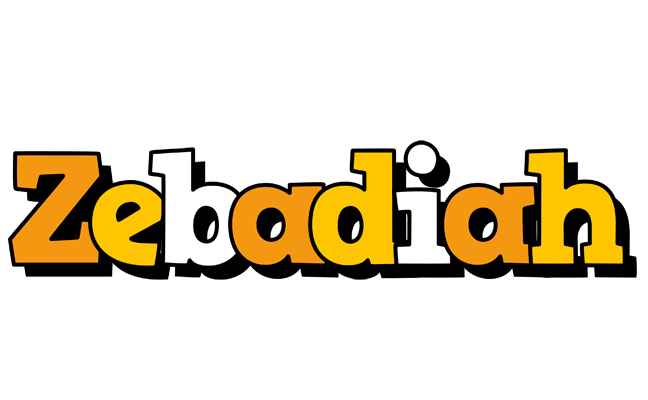 Zebadiah cartoon logo