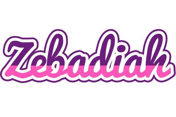 Zebadiah cheerful logo