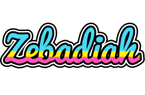 Zebadiah circus logo