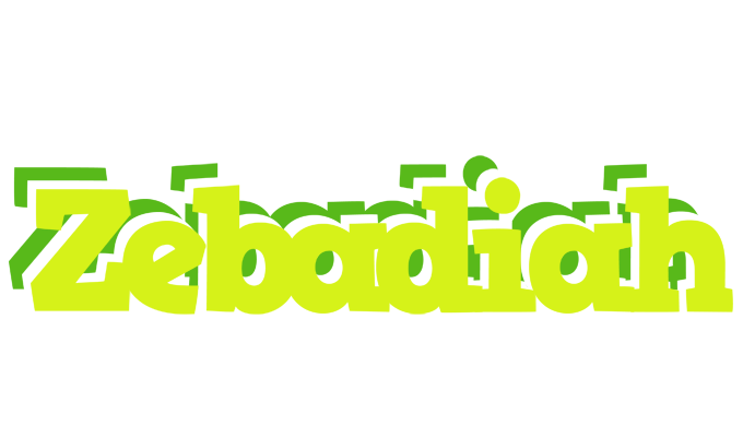 Zebadiah citrus logo