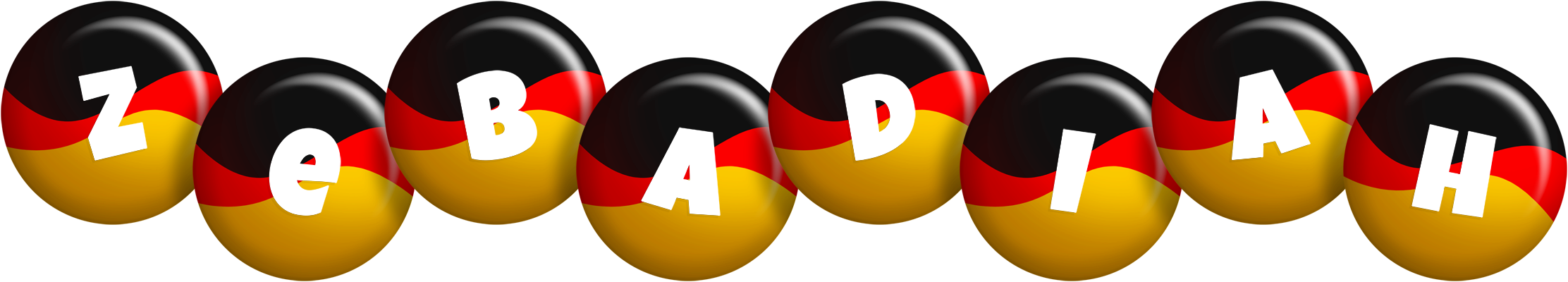 Zebadiah german logo