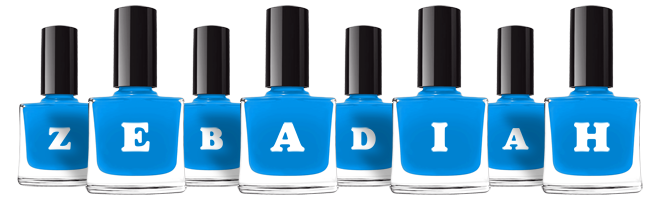 Zebadiah glossy logo