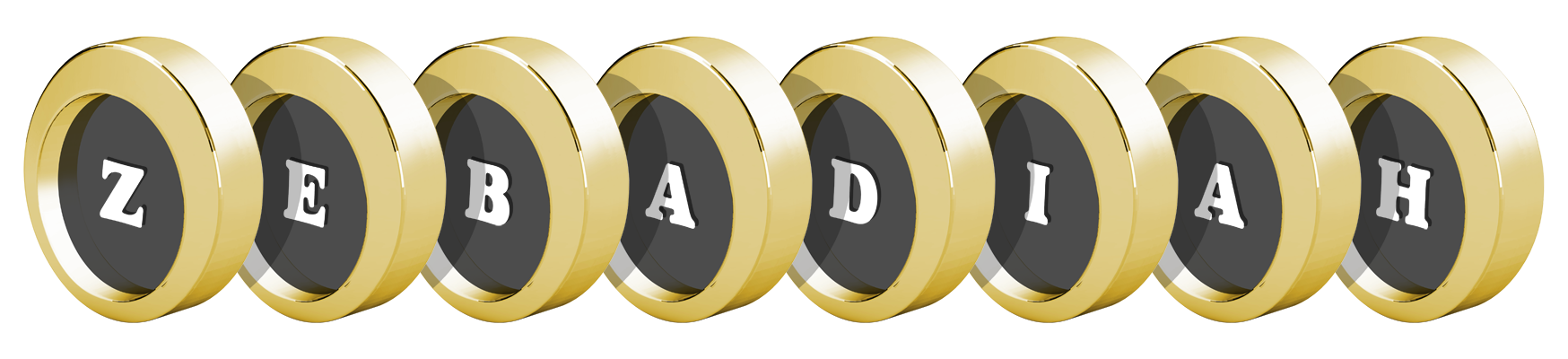 Zebadiah gold logo