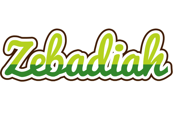 Zebadiah golfing logo