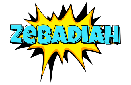 Zebadiah indycar logo