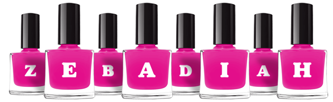 Zebadiah nails logo