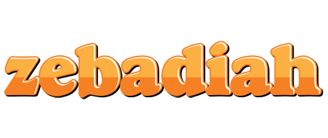 Zebadiah orange logo