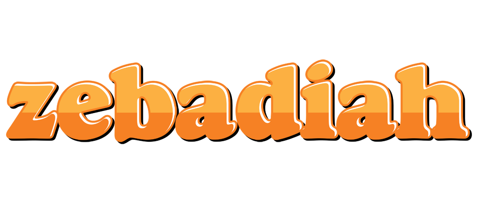 Zebadiah orange logo