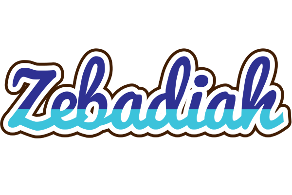 Zebadiah raining logo