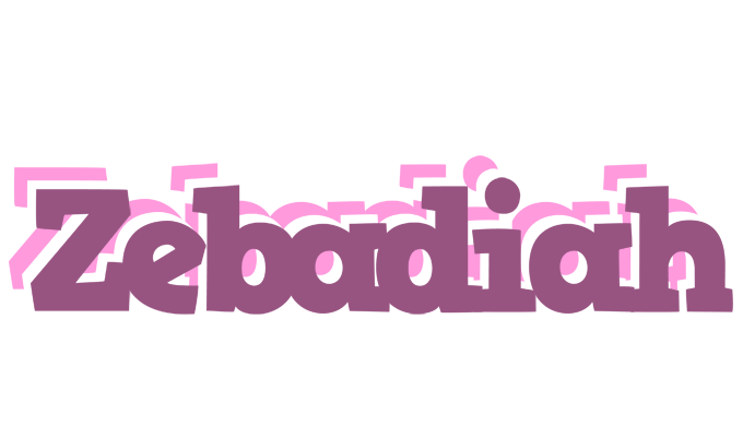 Zebadiah relaxing logo