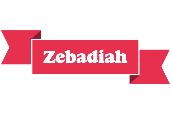 Zebadiah sale logo